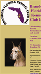 Mobile Screenshot of brandonfloridakennelclub.com